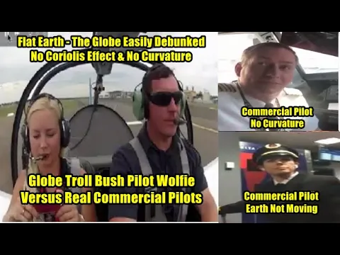 Flat Earth - The Globe Easily Debunked - No Coriolis Effect & No Curvature