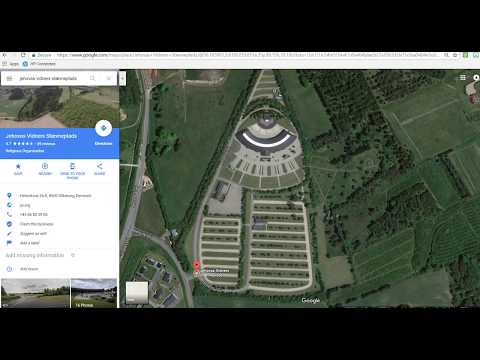 Aerial View of Jehovah's Witness Property in Denmark