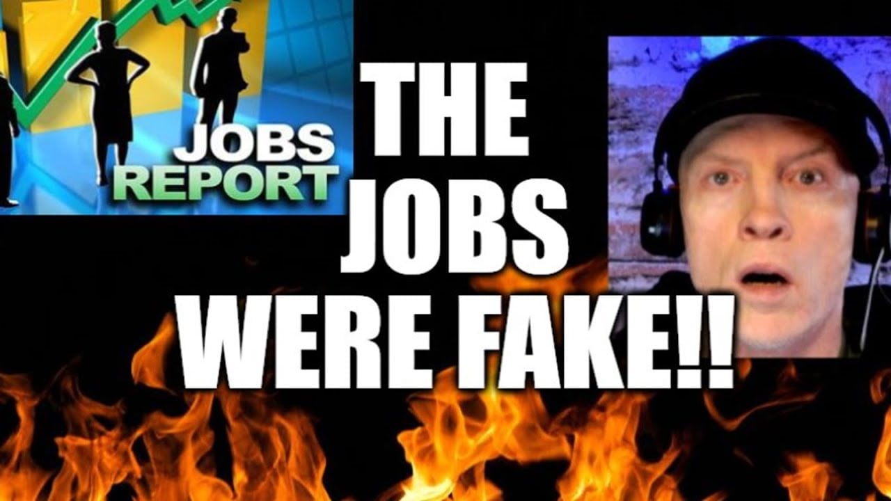 THINGS ARE FALLING APART, THE JOBS NUMBERS EXPOSED AS FAKE - 800k gone!