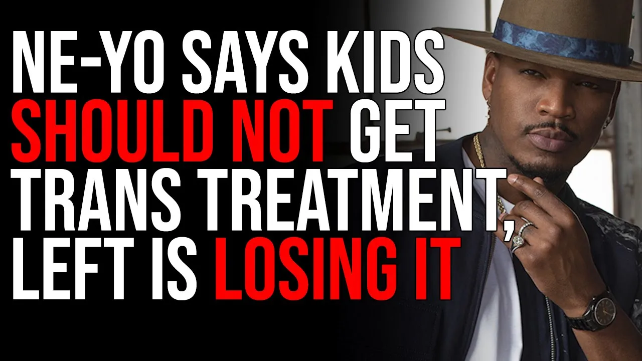 Ne-Yo DOUBLES DOWN, Says Kids Should NOT Get Trans Treatment, Left Is LOSING IT