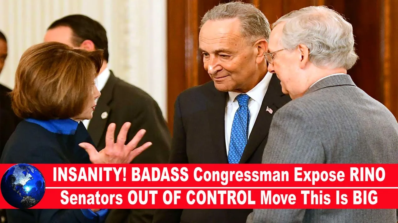 INSANITY! BADASS Congressman Expose RINO Senators OUT OF CONTROL Move This Is BIG!!!