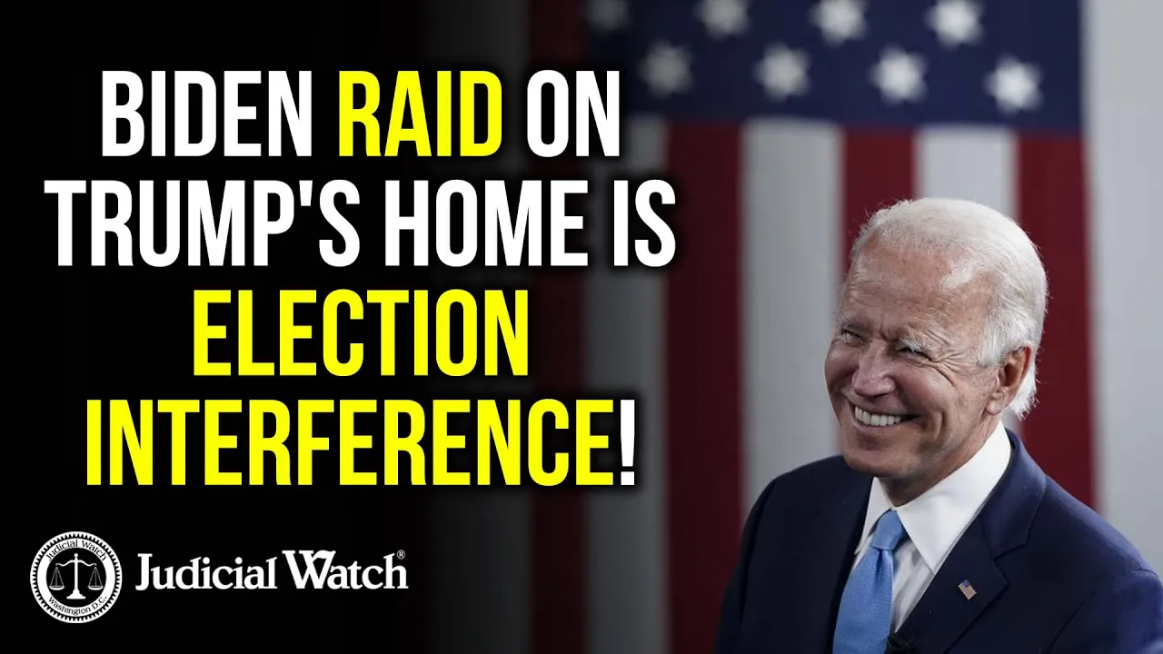 Biden Raid on Trump's Home is Election Interference!
