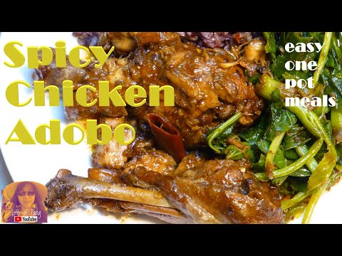 EASY PRESSURE COOKER RECIPES: Spicy Chicken Adobo - Life of Pang