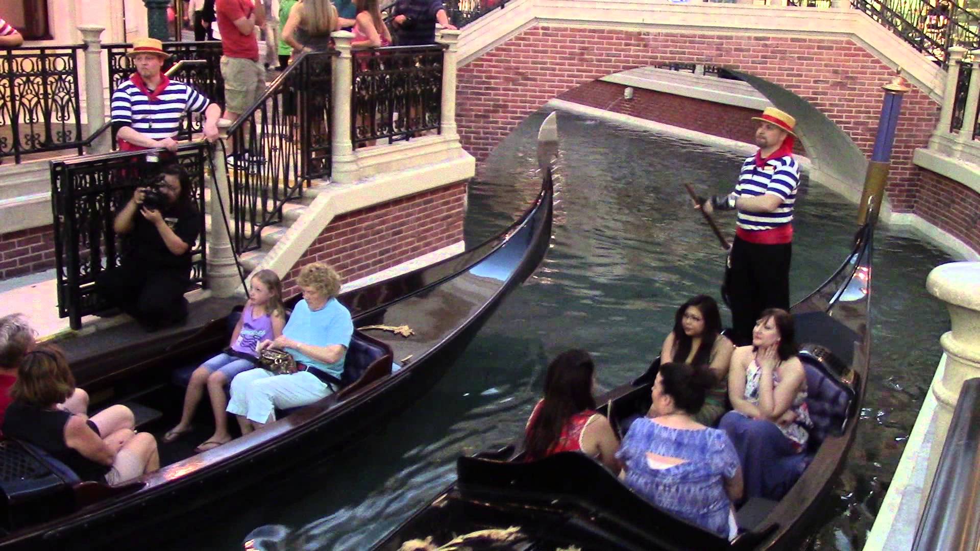 Ride the Canals at the Venetian