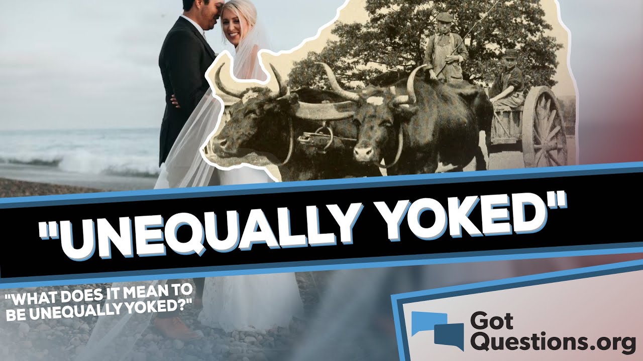 What does it mean to be unequally yoked?  |  GotQuestions.org