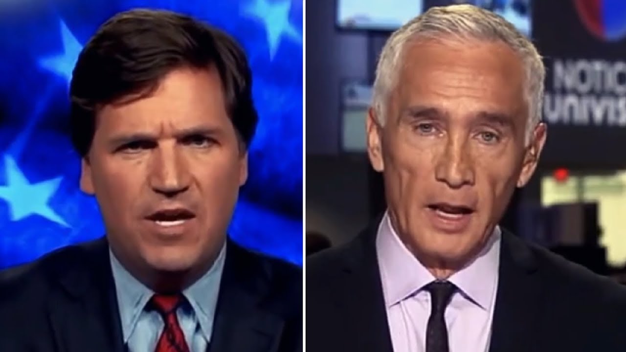 "EVERYBODY in the World Has a Human Right to Enter the US??" Tucker vs Jorge Ramos