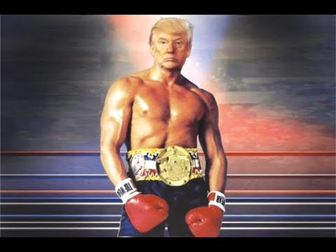 Trump , Eye of the Tiger, Guitar!!!
