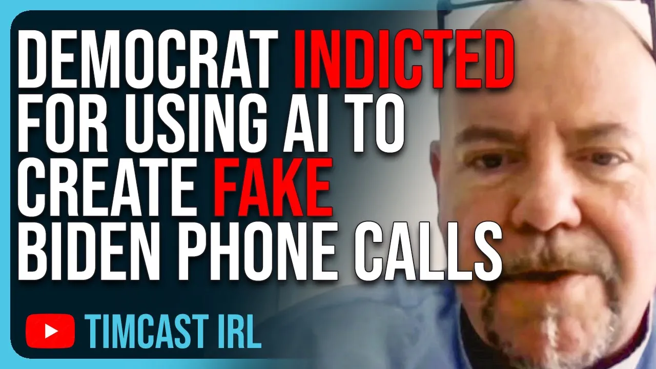 Democrat INDICTED For Using AI To Create Fake Biden Phone Calls, Discouraging Residents From Voting