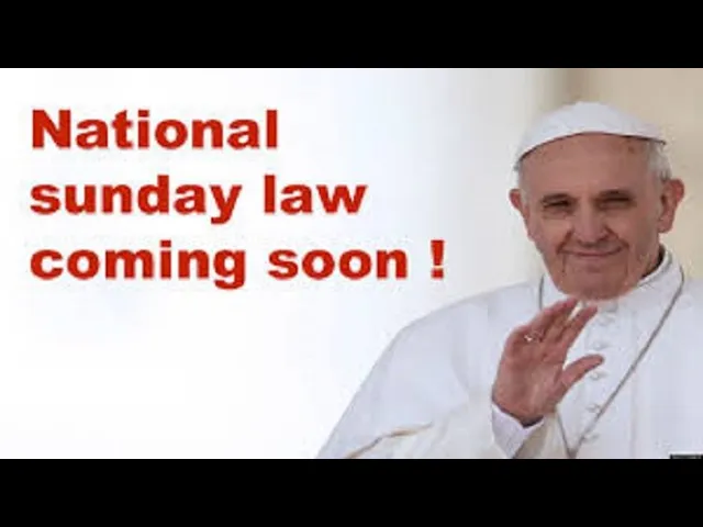 Mark of the beast: Vatican's Sunday law will be enforced soon! (33)