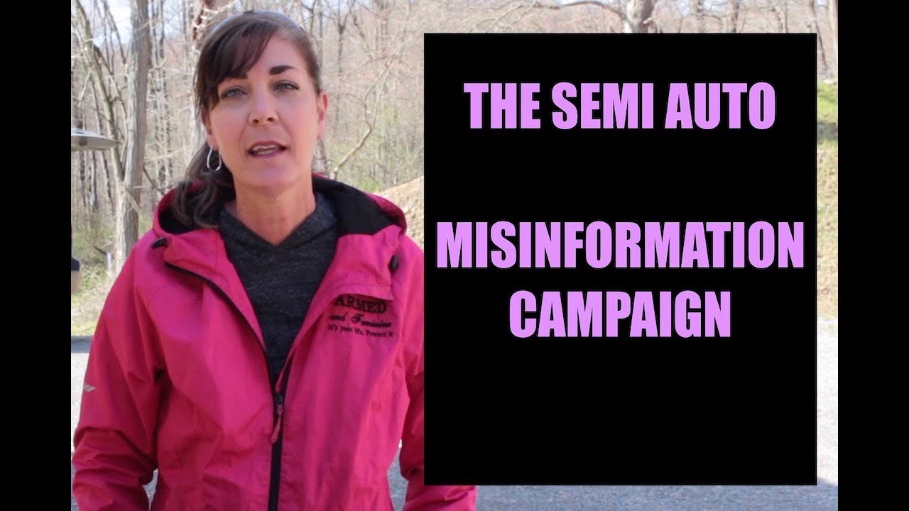 ARMED and Feminine - SEMI AUTO Misinformation Campaign