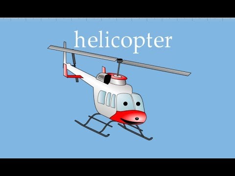 How to draw a helicopter, draw a technique, #Kids, #YouTubeKids