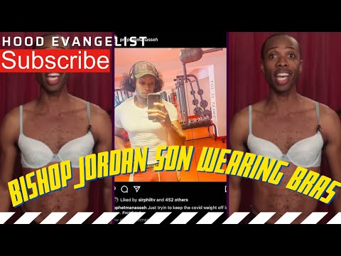 The Church And Manasseh Jordan Is Wearing A Bra With Hood Evangelist Live | Black Prophets Exposed