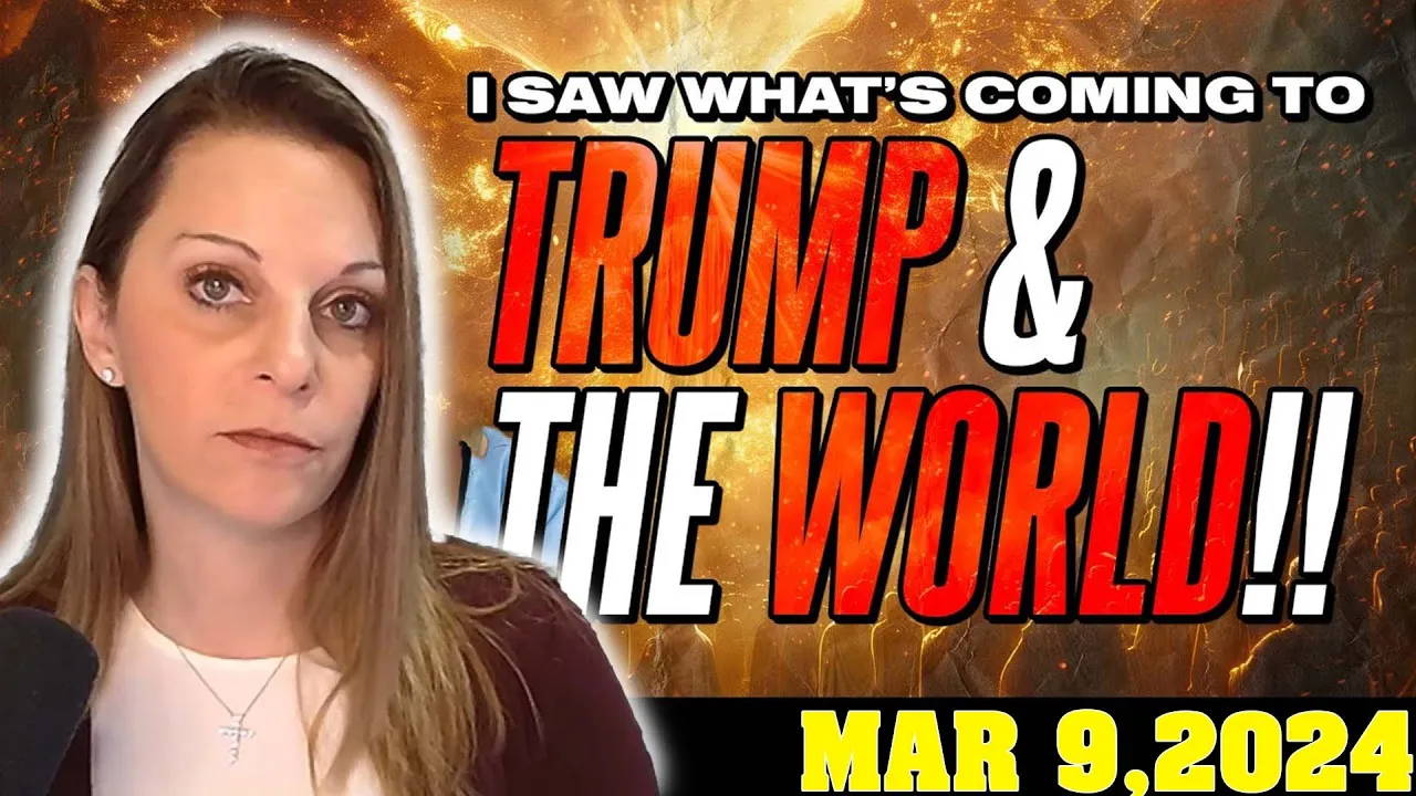 Julie Green PROPHETIC WORD 💖 [ MAR 9,2024 ] - I SAW what's coming to the WORLD & TRUMP!!