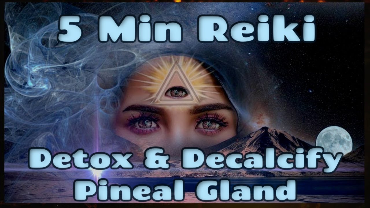 Reiki l Decalcify & Detox Pineal Gland l 5 Minute Session l Healing Hands Series ✋🕉🤚
