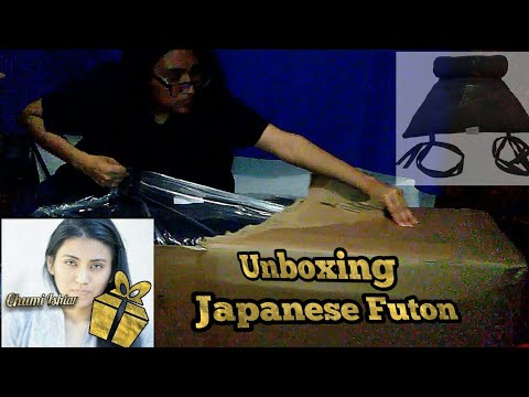 UnBoxing Futon Japanese Mattress