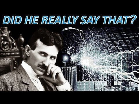 Nikola Tesla Greatest Secret - The One Thing He Said That Nobody Mentions