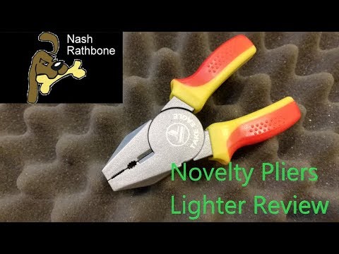 Novelty Pliers Lighter Review
