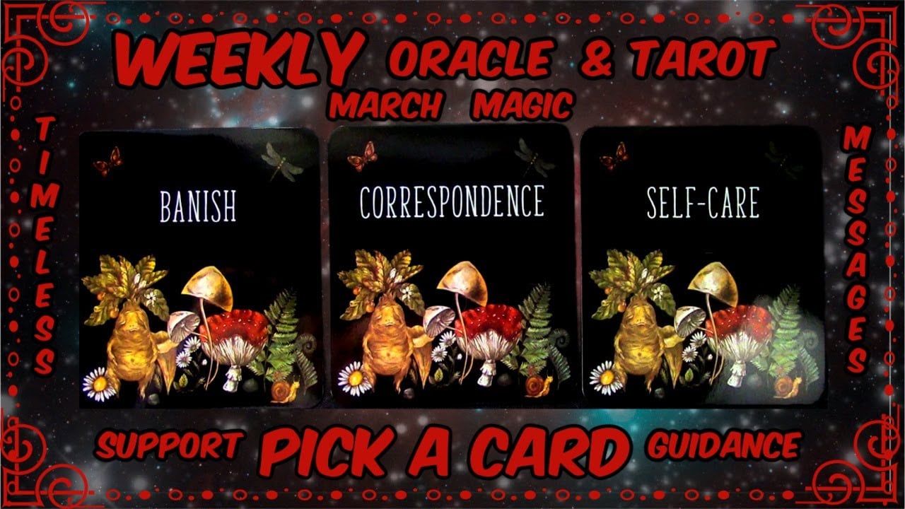 Pick A Card Oracle & Tarot🕛Timeless Messages From The Universe 🌌 Weekly Guidance & Support😄🦄🌈💎🍀