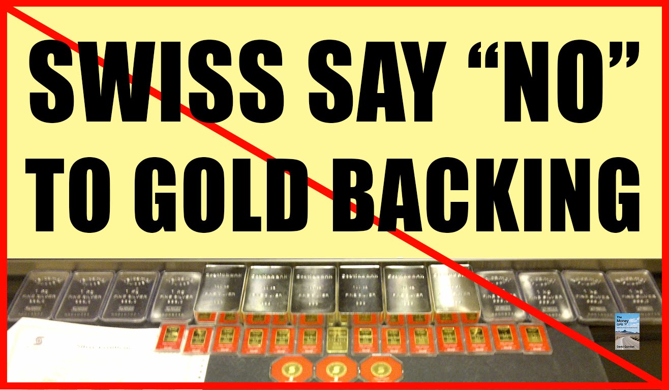 Swiss Vote NO to GOLD! Will Precious Metals Prices CRASH?