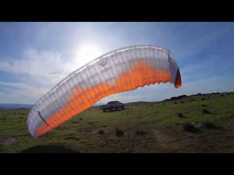 Idaho Desert Powered Paragliding