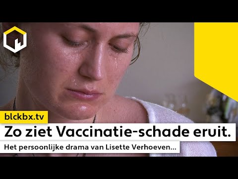 Zo ziet Vaccinatie-schade eruit. Het persoonlijke drama van Lisette Verhoeven...