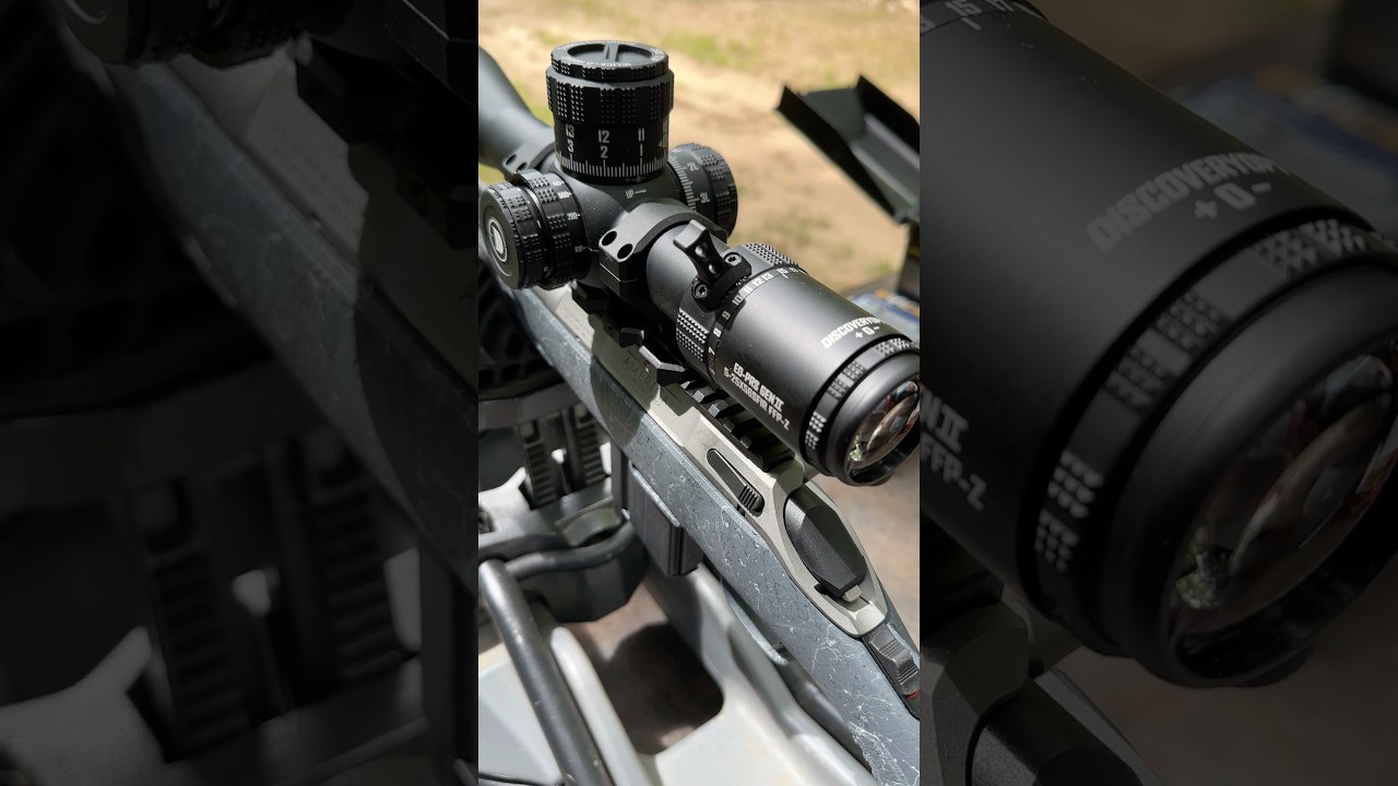 Discovery Optics ED GEN-II 5-25x56mm PRS First Focal Plane #optics #scope #shorts #longrange