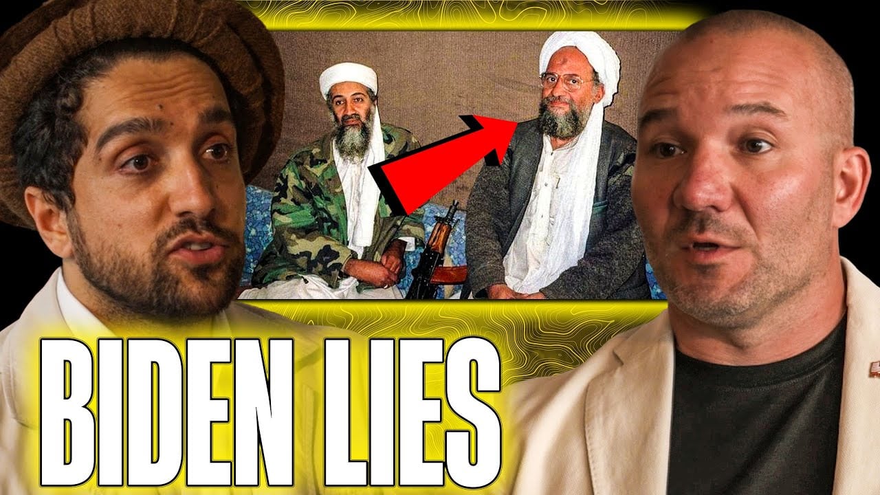 Ahmad Massoud: "Mr. Biden Said We Killed Ayman al-Zawahiri"