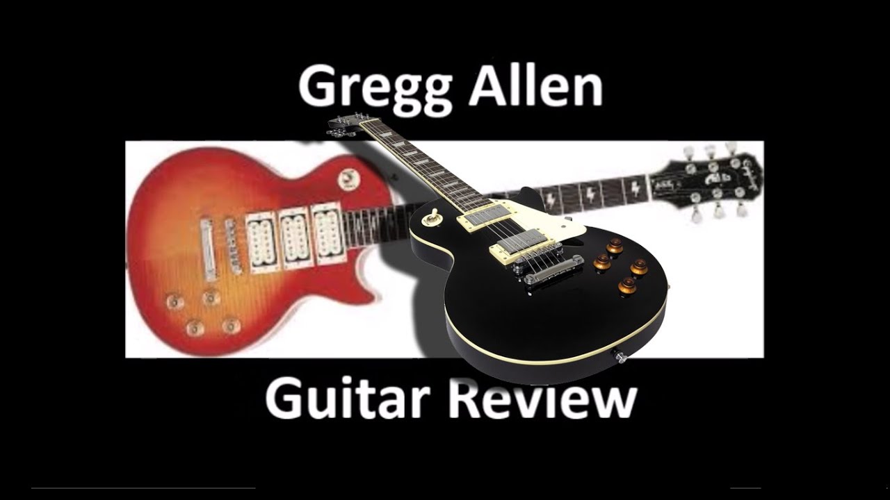 Gregg Allen Les Paul Standard Review (Real grainy video)