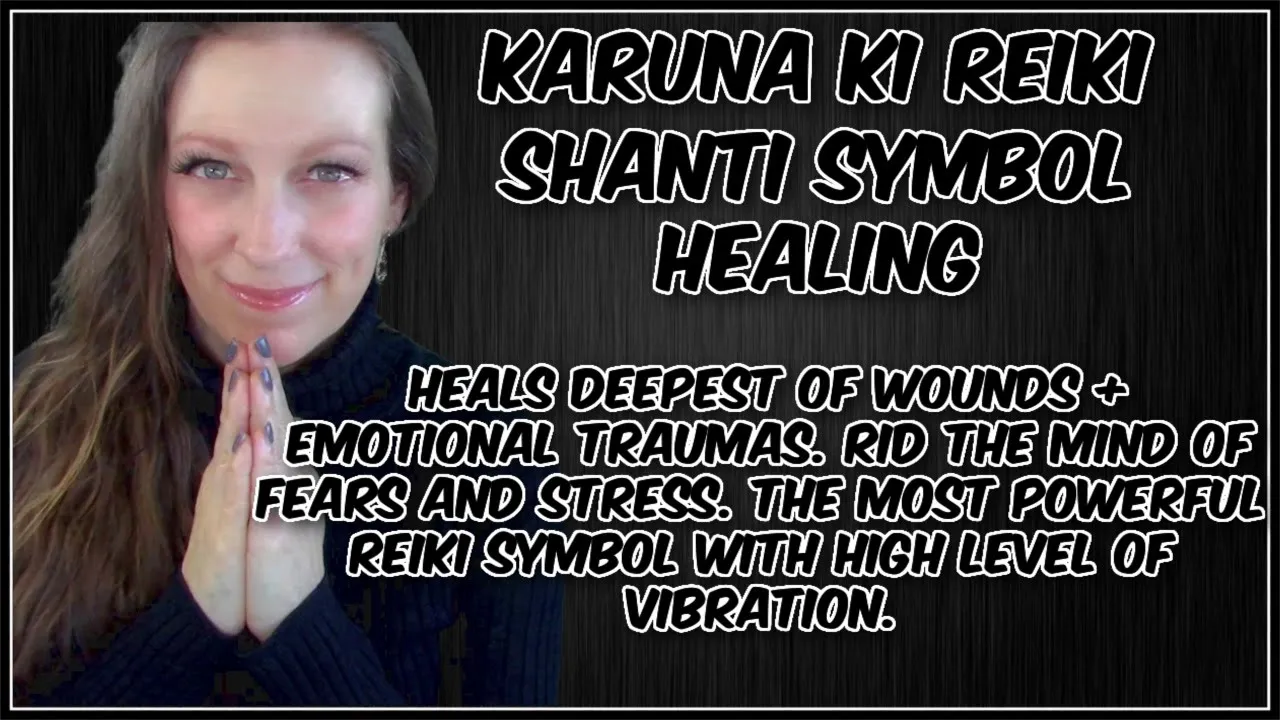 Reiki Shanti Symbol l Healing Wounds & Trauma l Remove Fear & Stress l Raise Your Vibration ✋✨🤚