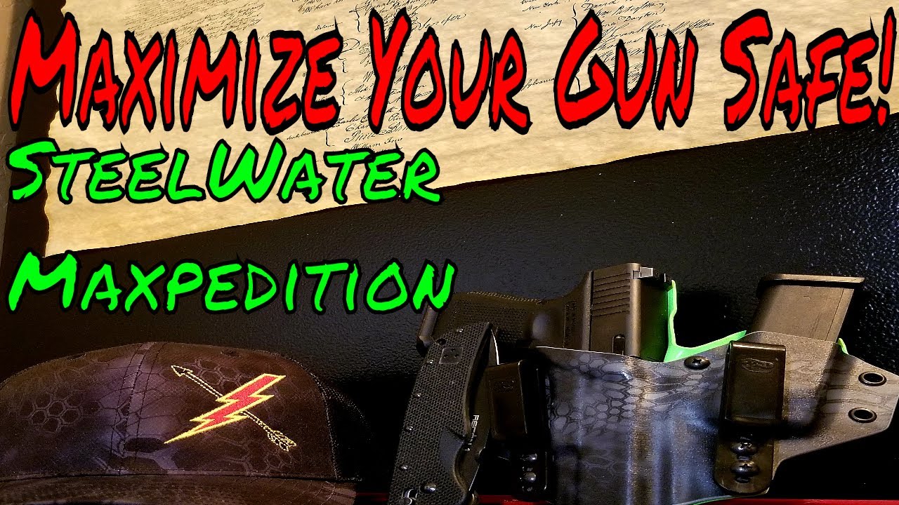 Steelwater Gun Safe Maxpedition Holsters Win!