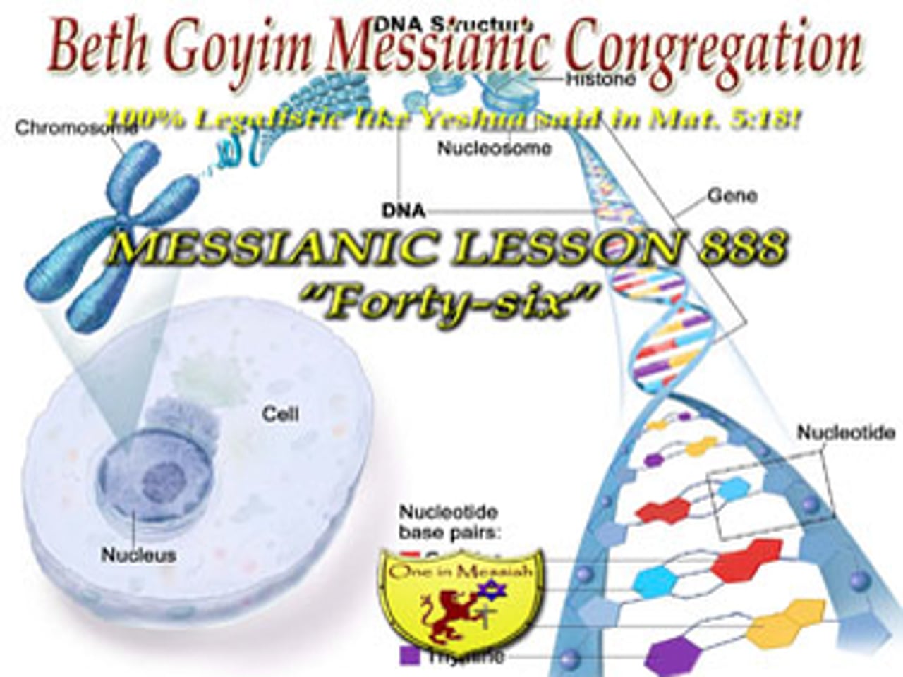 BGMCTV MESSIANIC LESSON 888 FORTY-SIX