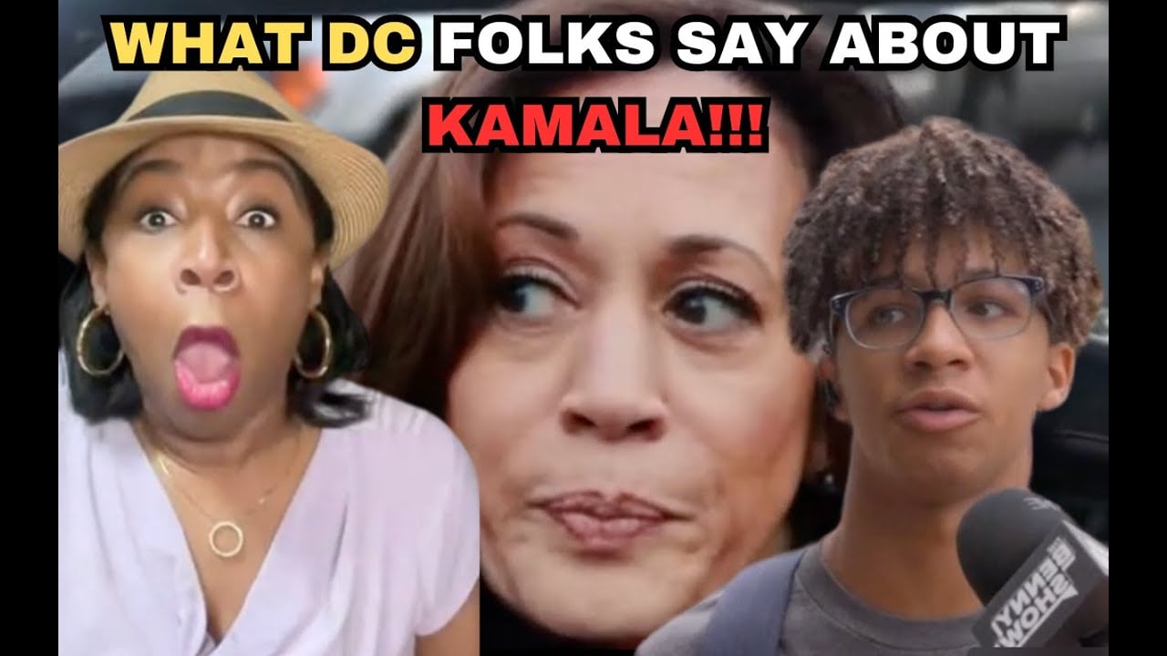 Benny Johnson Asked DC Black People About Kamala Harris. What Happened Next is Insane!