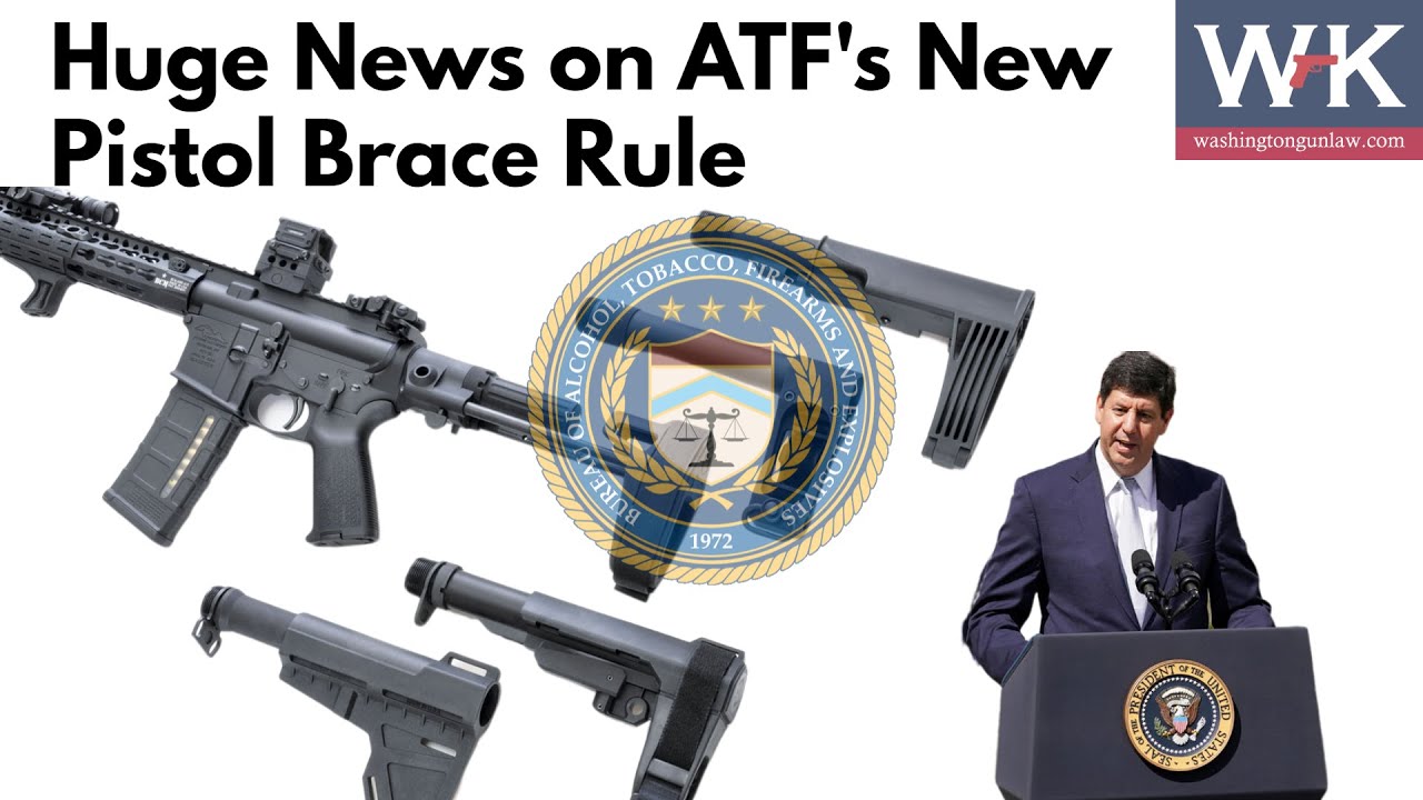 Huge News on ATF's New Pistol Brace Rule