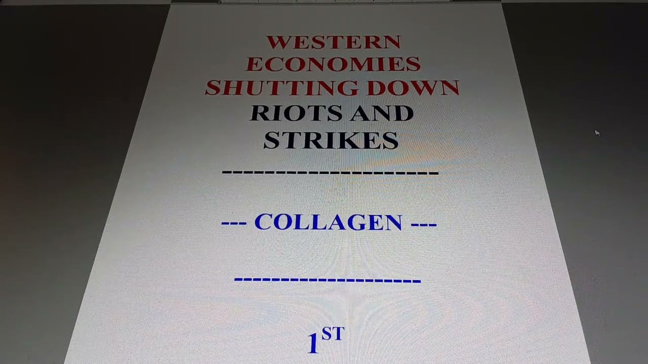 Strikes & Riots Shutting Down Western Economies