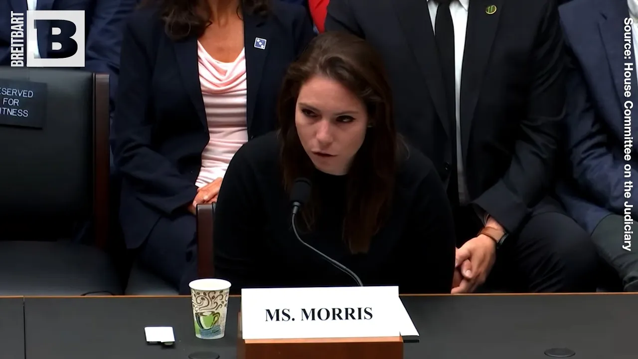 Breitbart's Emma-Jo Morris Testifies at House Hearing on Censorship of LAPTOP FROM HELL Reporting