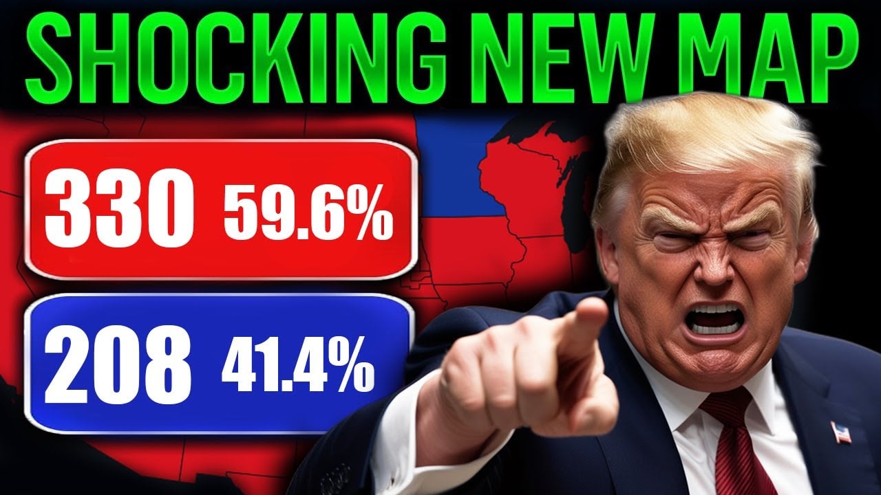 Trump SURGES to New Heights in 2024 Election Polls (Shocking Map Projection)