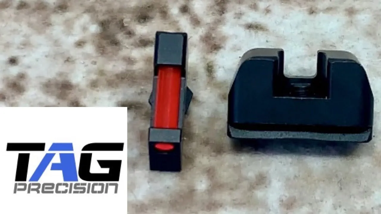 Tag Precision Glock TSH OR Sights - Tabletop