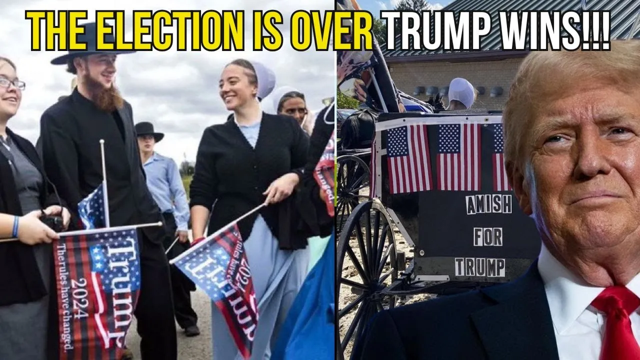 Trump wins Pennsylvania with this ONE!!! Eighty thousand Amish people go MAGA