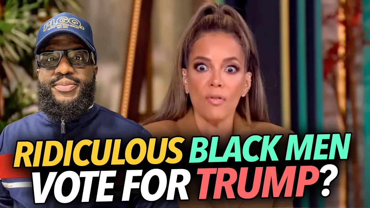 "Ridiculous Black Men Vote For Trump..." Sonny Hostin Disrespect Us For Dissing Kamala Harris, Obama