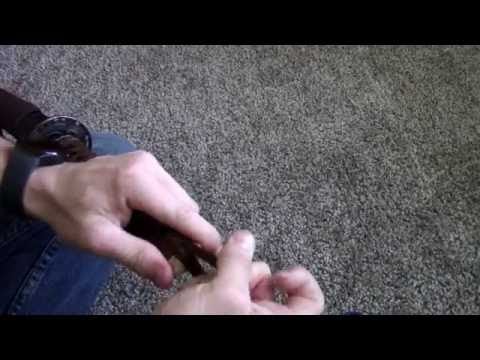 How to tie Tsukamaki end knots
