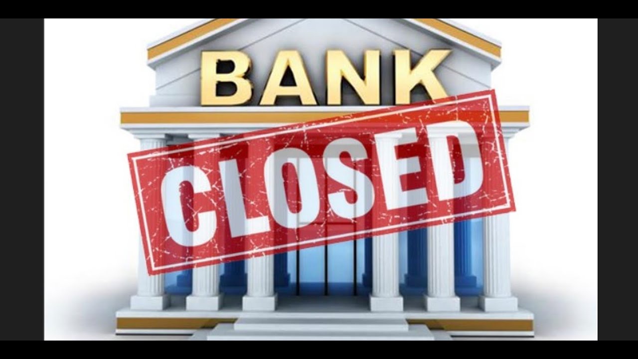 more banks closing - first come first get, better get your money out