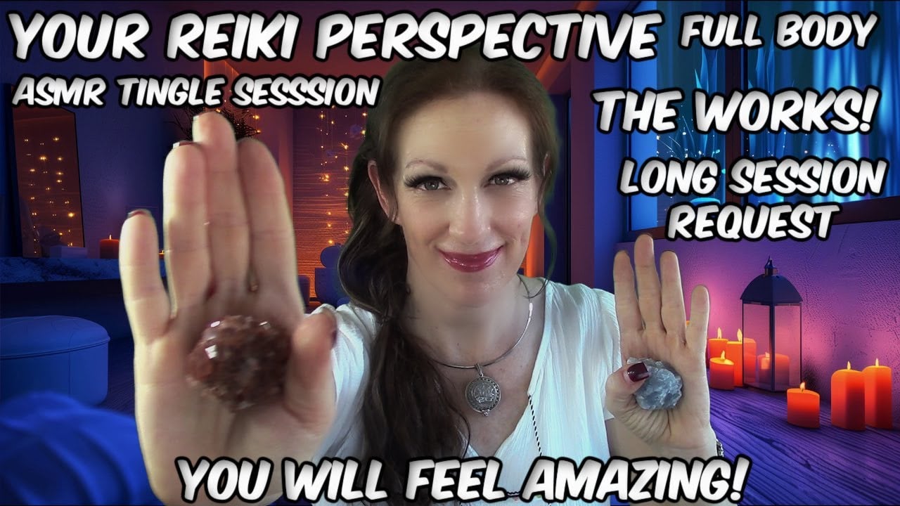 ASMR Reiki Full Body Healing ✨Meeting Your Immediate Needs💎 Crystals💎Protection Symbol Anoint