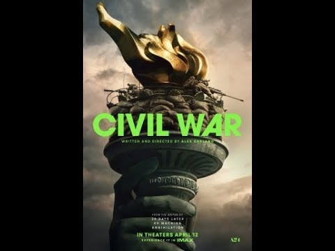Civil war 2024  movie review