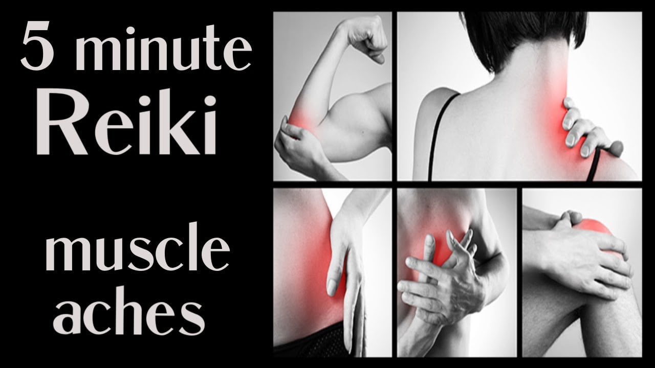 Reiki For Muscle Aches l 5 Minute Session l Healing Hands Series