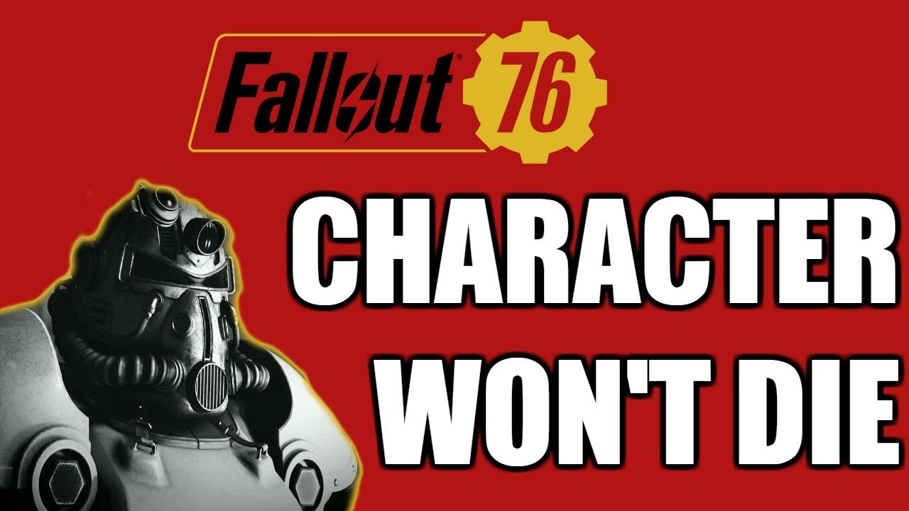 Fallout 76 Player Permanent God-Mode Glitch