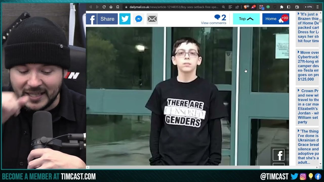 Judge BANS Kid From Claiming There Are Only 2 Genders on Shirt At School, SUE THEM BACK