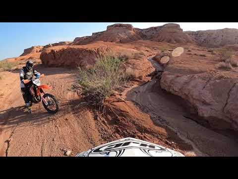 2012 KTM250SX Don't Drive Off This Dry Waterfall! (North Las Vegas) 14Aug2021