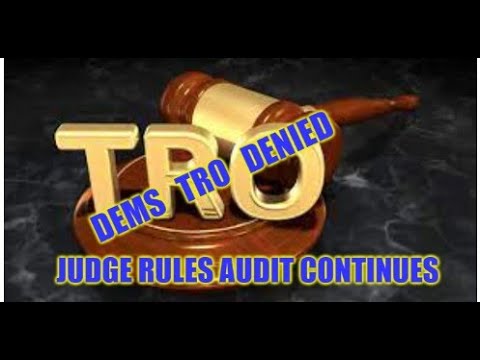 4/28/2021 – Judge Martin denys Dems TRO/ Kerry exposed/ Tucker said what?