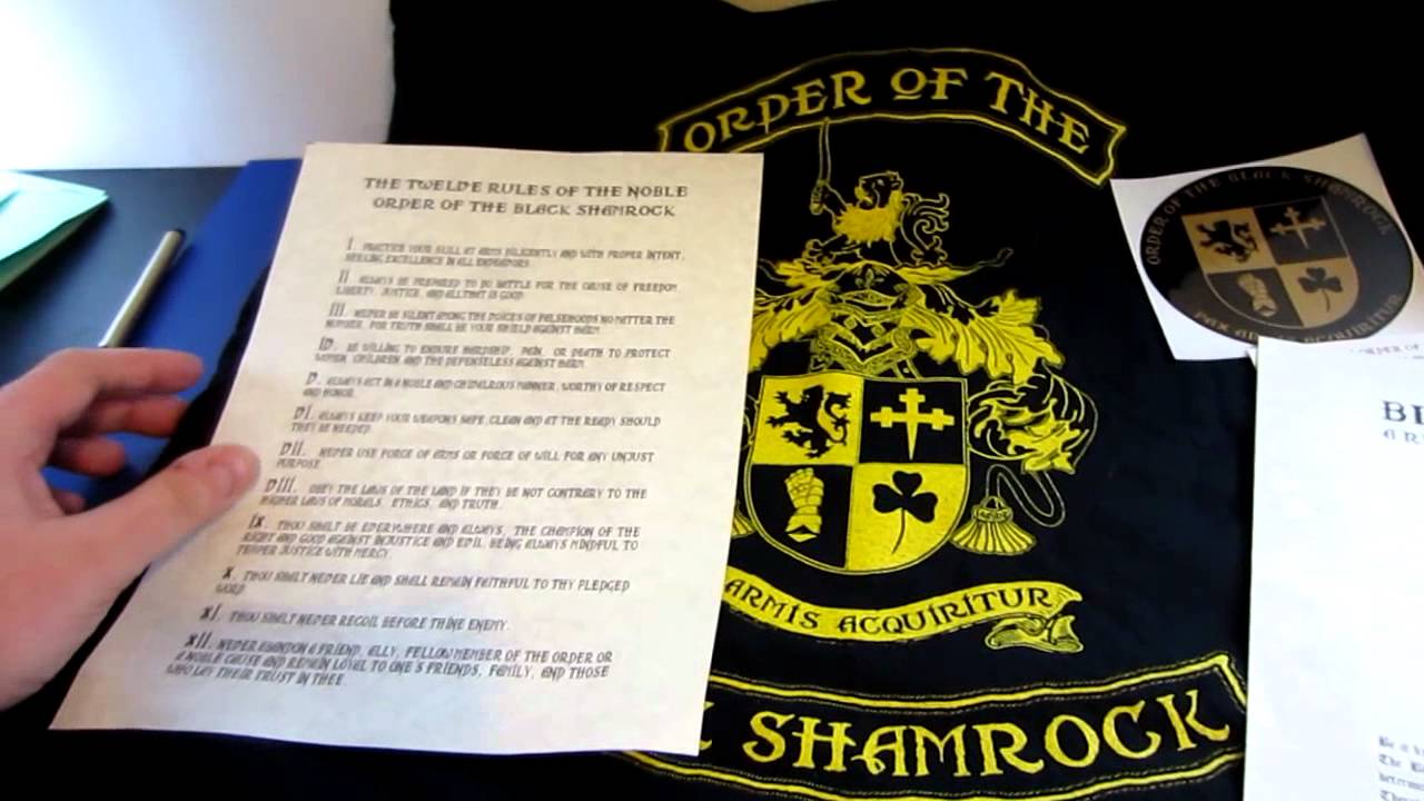 Order Of The Black Shamrock