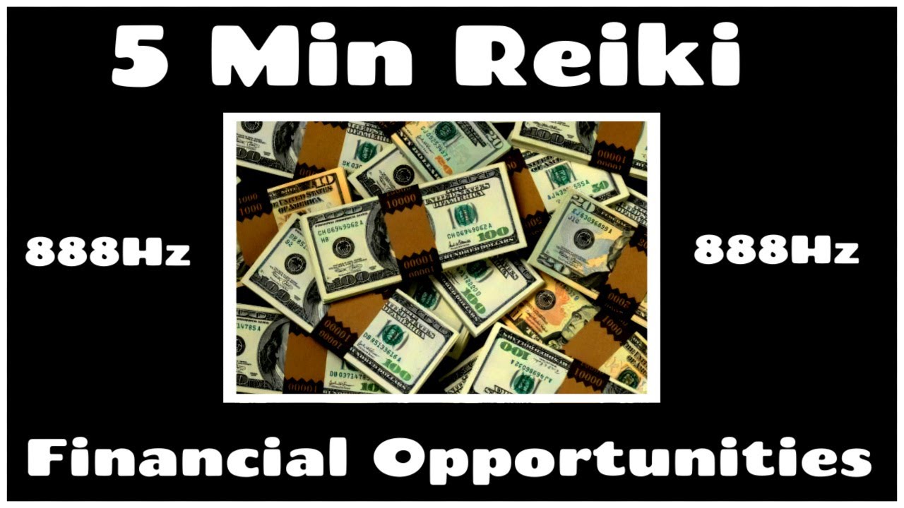 Reiki l Financial Opportunities l 5 Minute Sessions l Healing Hands Series